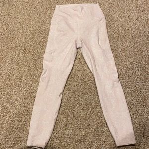light pink camo gym leggings